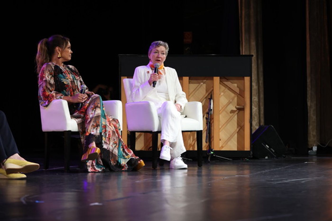 Photos: Hillary Clinton Joins LaChanze, Julie White, Donna Murphy, and Vanessa Williams at BroadwayCon  Image
