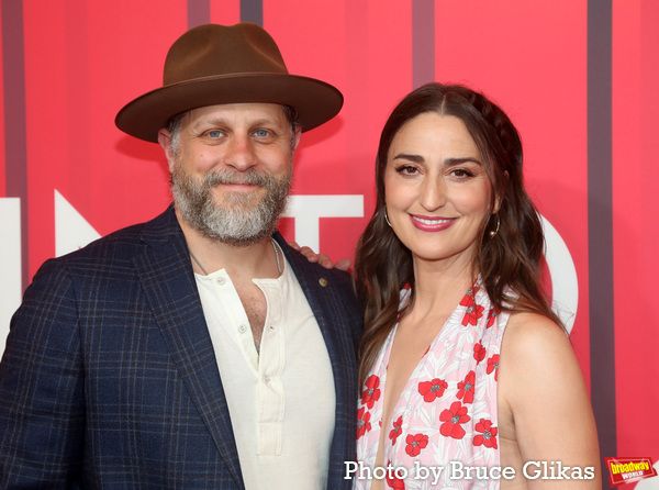 Joe Tippett and Sara Bareilles Photo