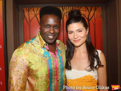 Joshua Henry and Phillipa Soo Photo