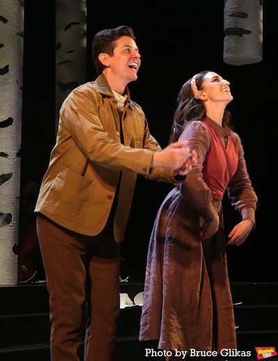 Jason Forbach and Sara Bareilles Photo