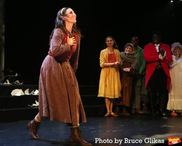 Sara Bareilles, Phillipa Soo, David Patrick Kelly, Cole Thompson, Joshua Henry and An Photo