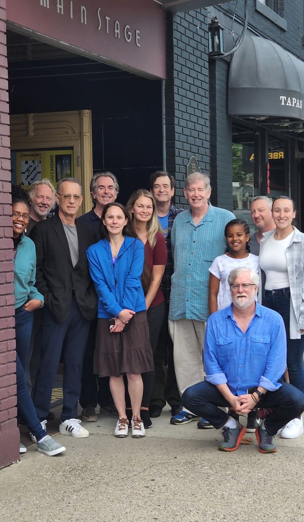 Photos: Tom Hanks Visit the Cast of SAFE HOME at Shadowland Stages — photo 5 of 5