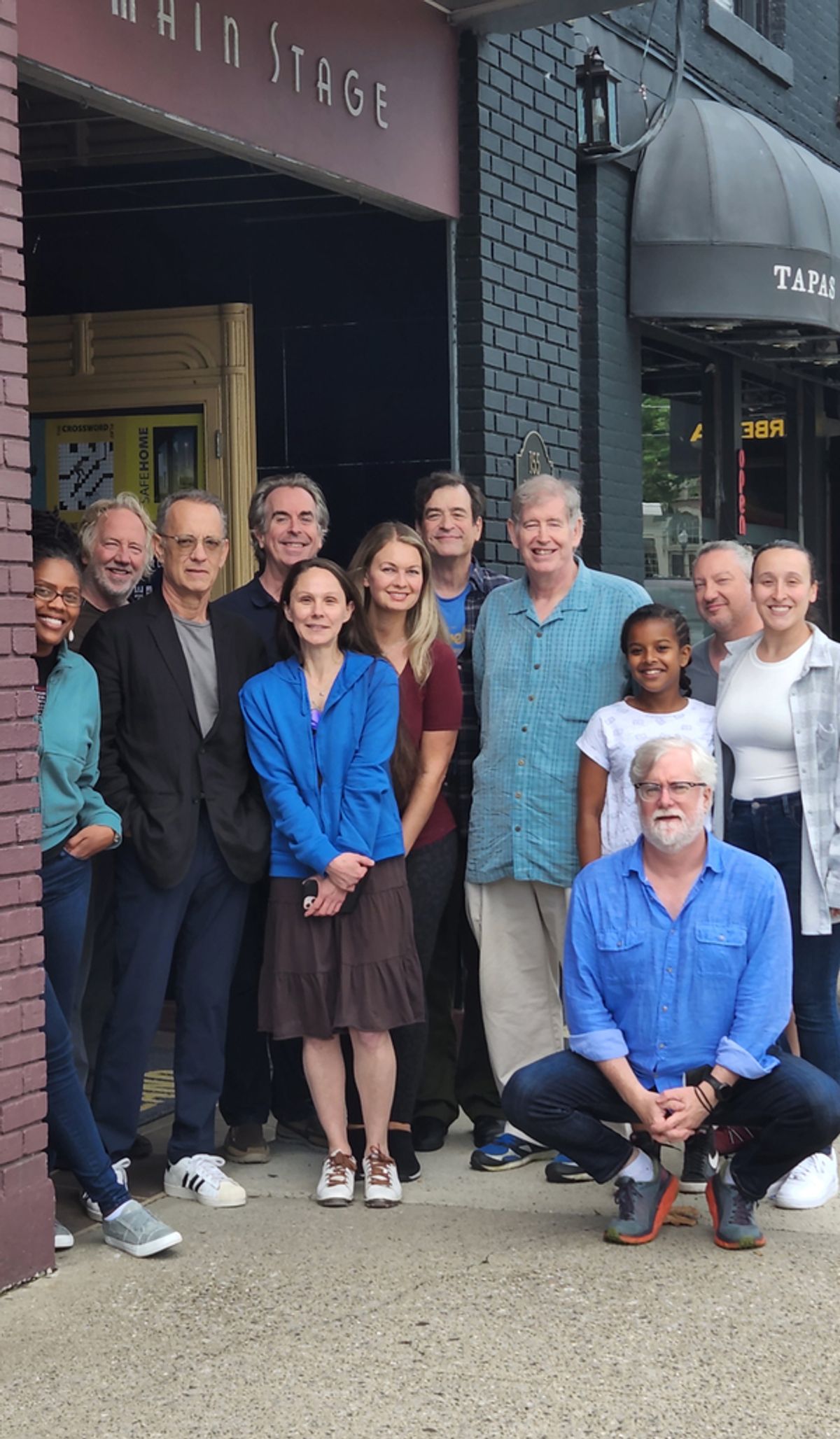 Company with Tom Hanks  at 