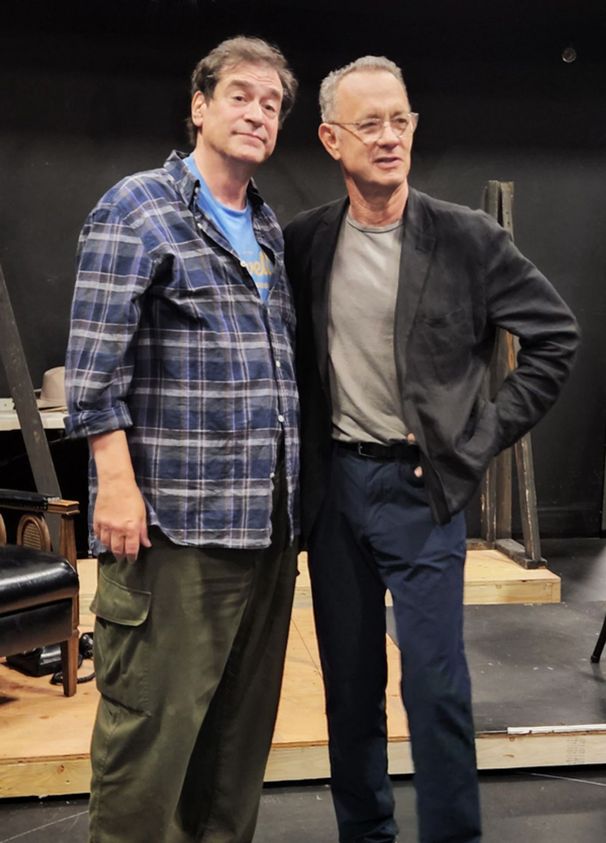 James Glossman and Tom Hanks at 