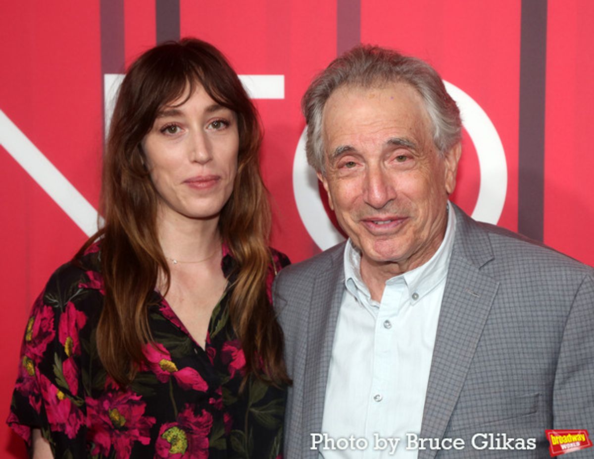 Chip Zien and daughter at 