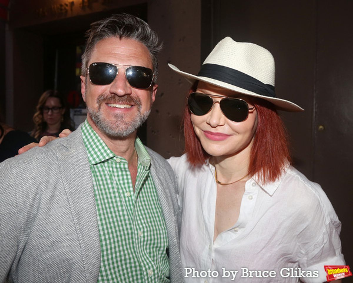 Raúl Esparza and Katrina Lenk at 