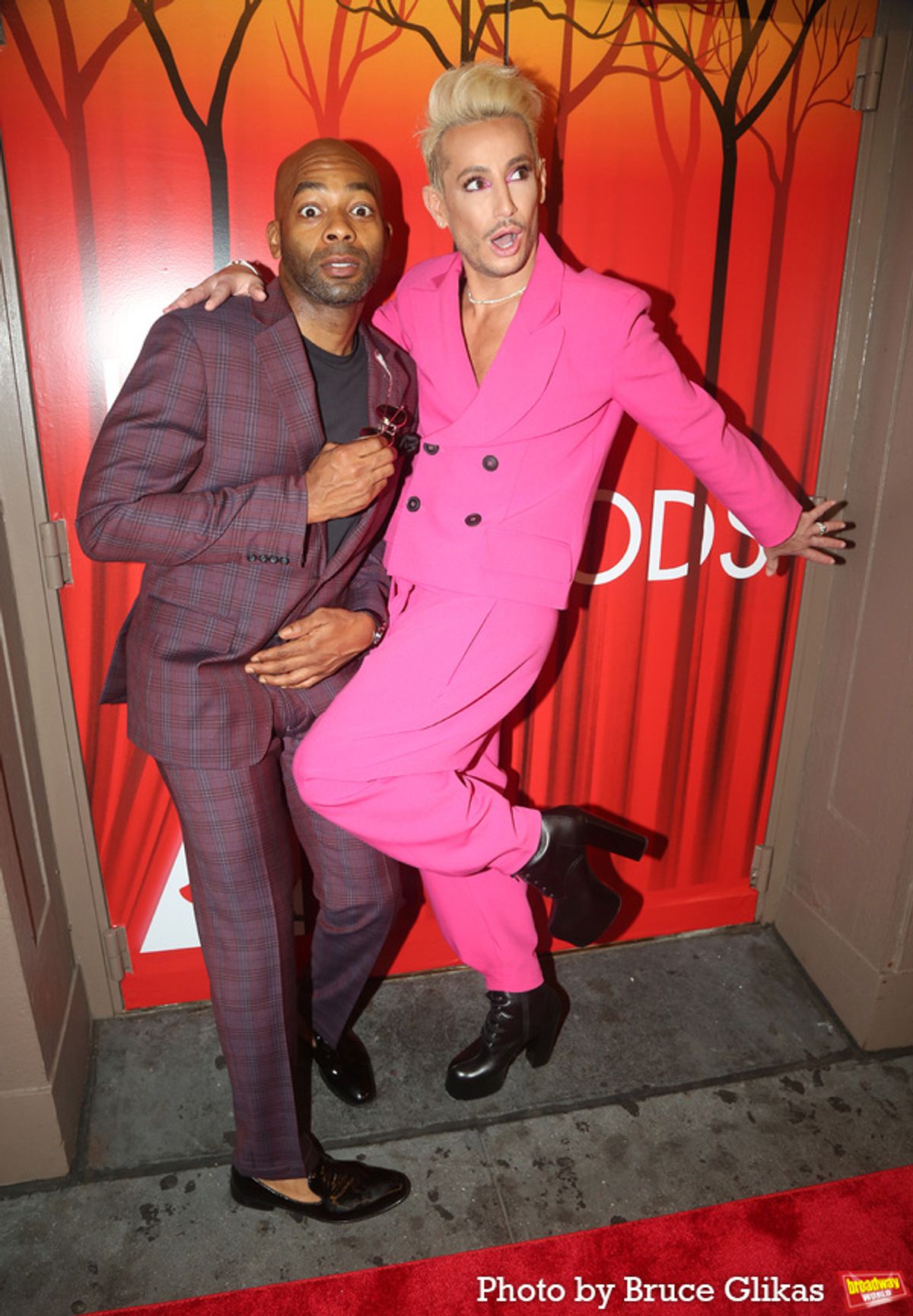 Brandon Victor Dixon and Frankie Grande at 