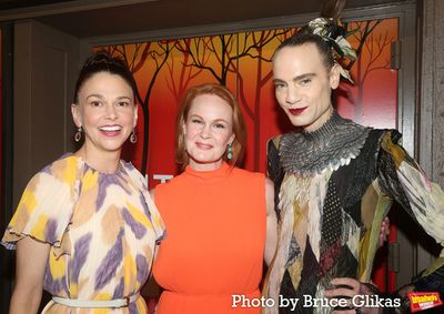 Sutton Foster, Kate Baldwin and Jordan Roth Photo