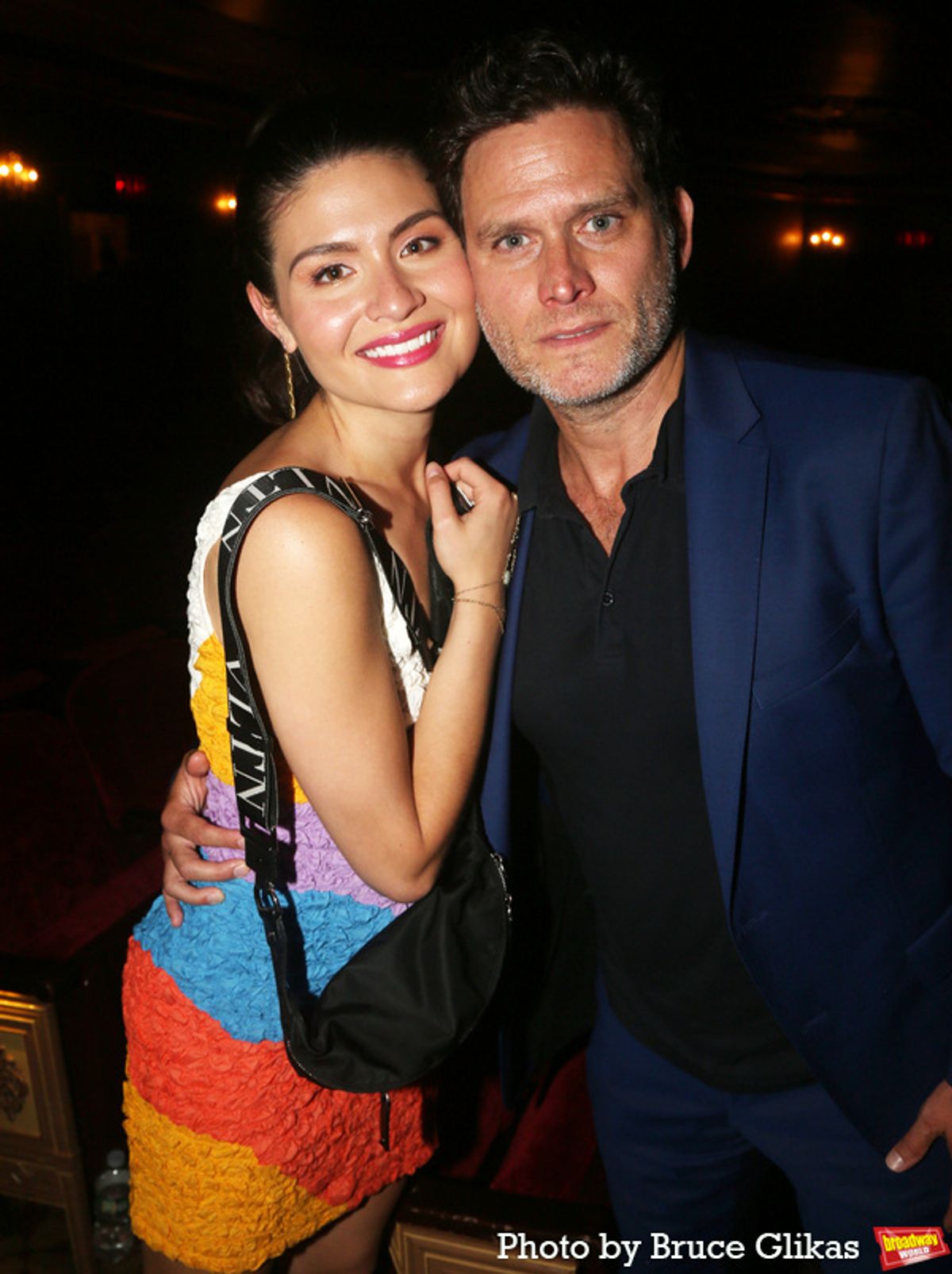 Phillipa Soo and Steven Pasquale at 
