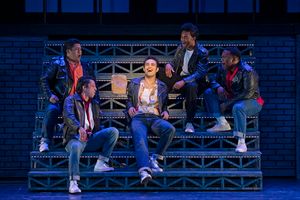 JONAH HO'OKANO and The CAST of GREASE Photo