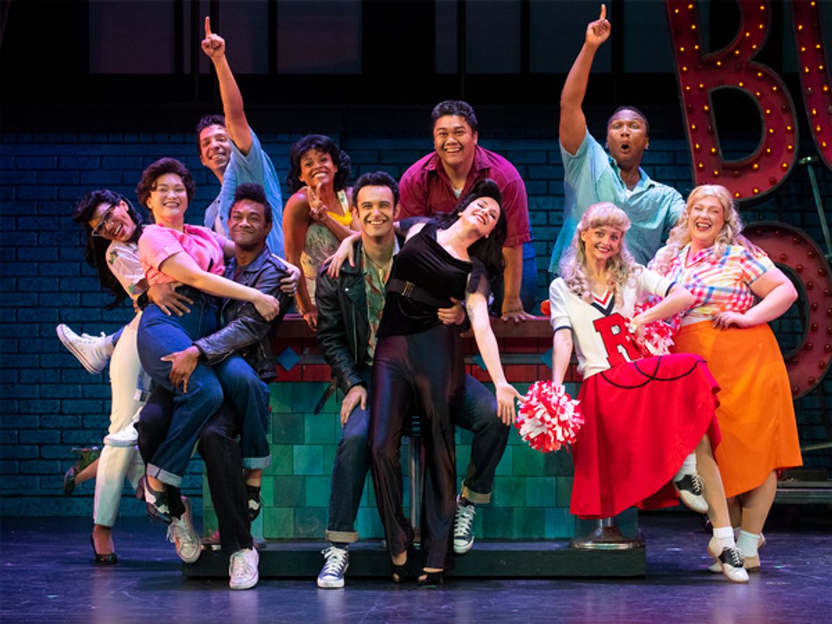 The CAST of GREASE at Photos: First Look at GREASE at Musical Theatre West