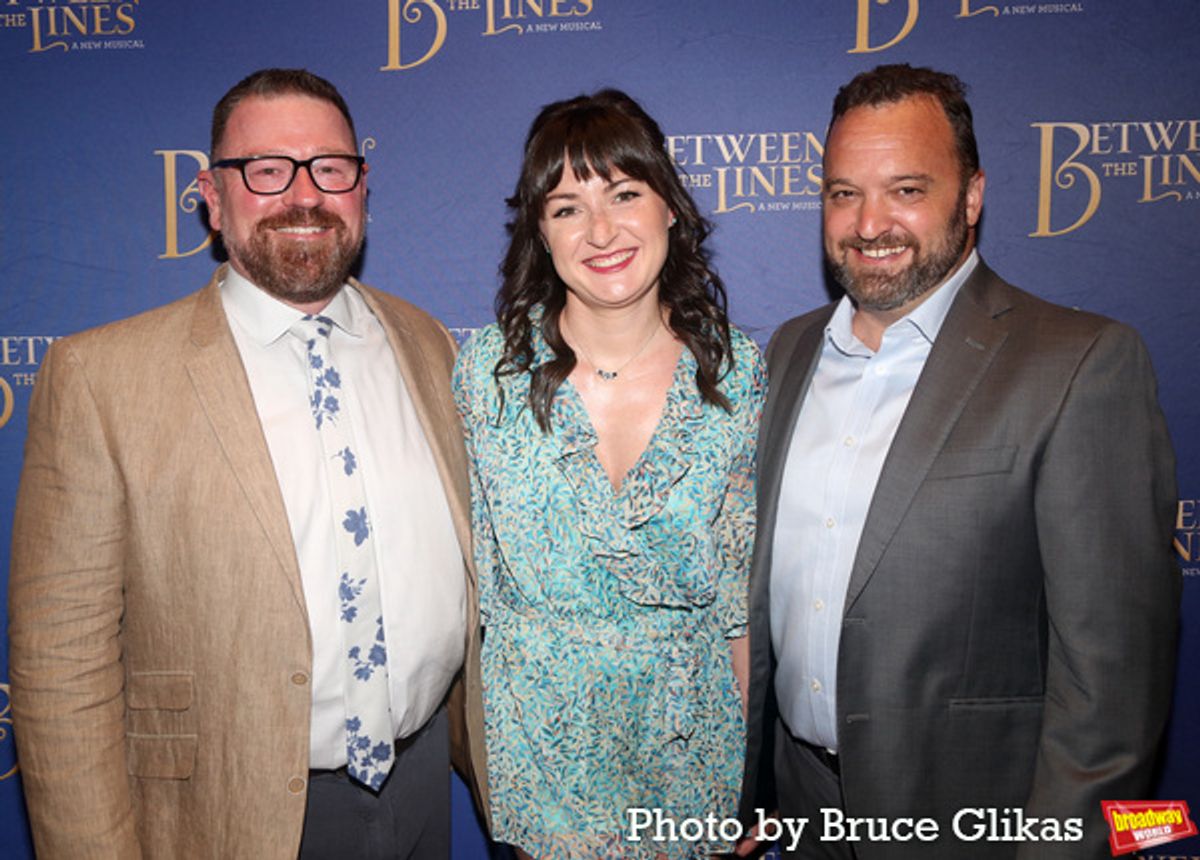 Tobin Ost, Caite Hevner and Jason Lyons at 