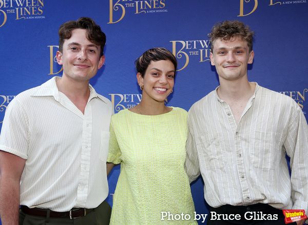 Joshua Burrage, Gaby Diaz and Ben Cook Photo