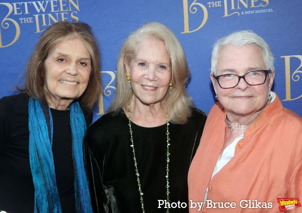 Gloria Steinem, Daryl Roth and Paula Vogel Photo