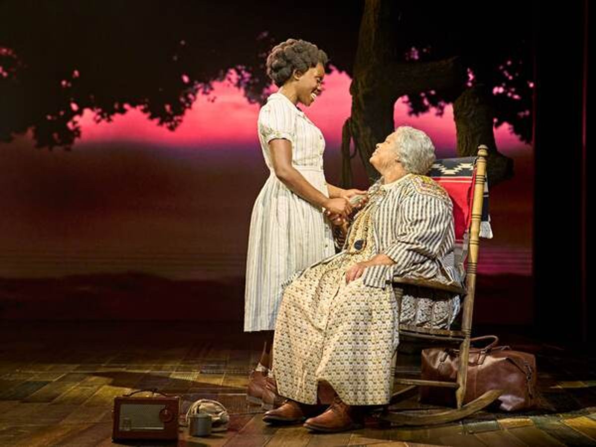 Aisha Jawando and Irene Myrtle Forrester at 