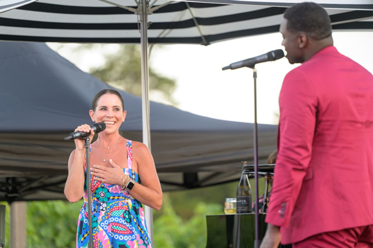 Sara Schmidt and Jelani Remy at 