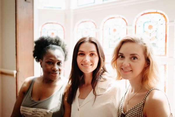 Wendy Mae Brown, Chelsea Halfpenny and Evelyn Hoskins Photo
