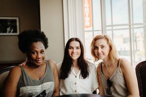 Wendy Mae Brown, Chelsea Halfpenny and Evelyn Hoskins @ BroadwayWorld Wendy Mae Brown, Chelsea Halfpenny and Evelyn Hoskins Photo