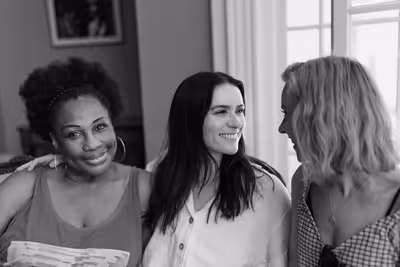 Wendy Mae Brown, Chelsea Halfpenny and Evelyn Hoskins Photo