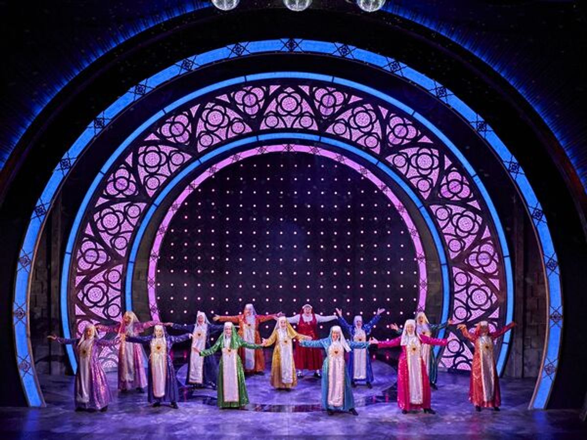 The company at Photos: First Look at Jennifer Saunders, Beverley Knight, Keala Settle & More in SISTER ACT at London's Eventim Apollo