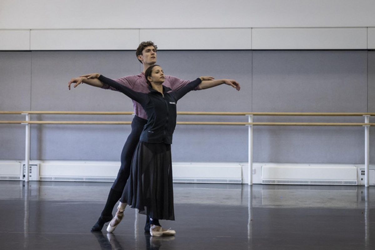 Francesca Hayward and William Bracewell  at 