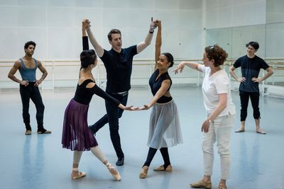 Nehemiah Kish (Artistic Director) Elena Glurjidze AAssistant Artistic Director) and d Photo