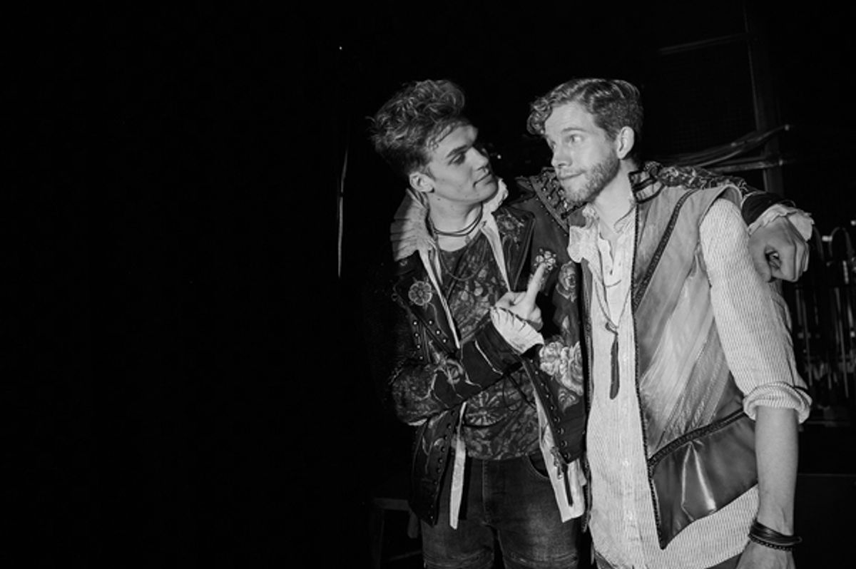 Ben Jackson Walker and Stark Sands at 