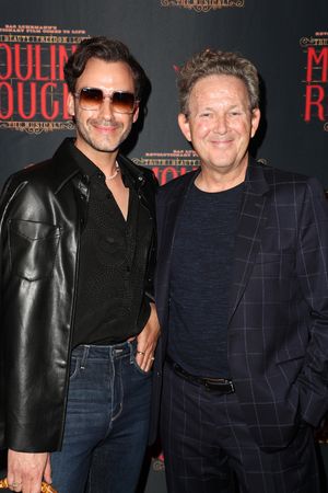 Justin Levine and John Logan @ BroadwayWorld Justin Levine and John Logan Photo