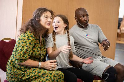 Louise Gold, Emme Patrick and Michael Smith-Stewart  Photo