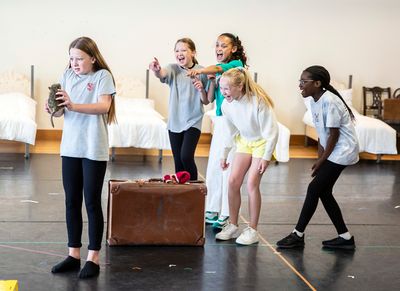 Emme Patrick, Eden Patrick, Parrine Long, Helena Middleton and Kirsten Muzvuru  Photo