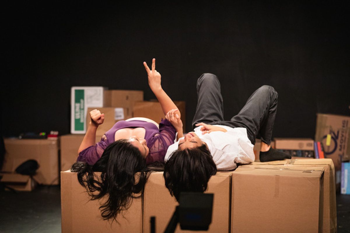 Si Chen and Anna Stacy at 