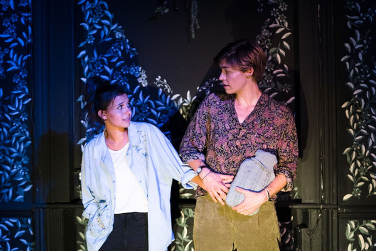 Madison Clare and Lucy Roslyn at Photos: First Look at PENNYROYAL at the Finborough Theatre