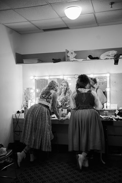 Betsy Wolfe and Melanie LaBarrie Photo