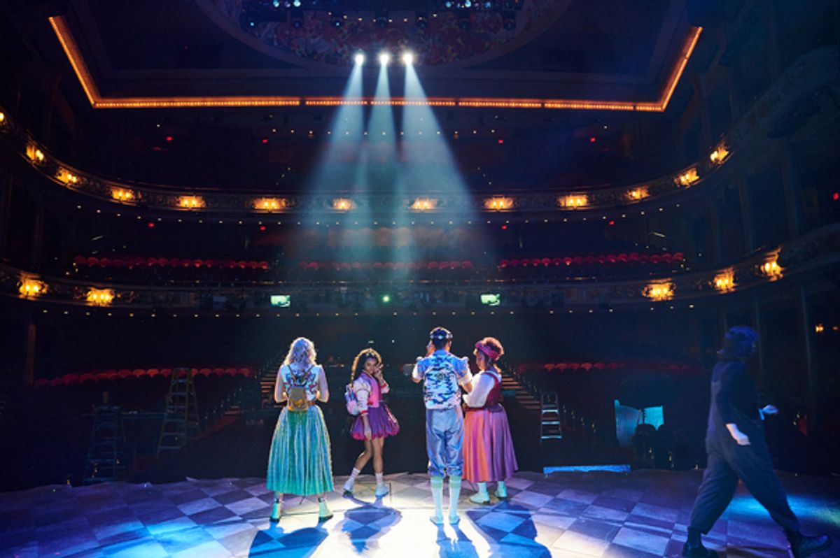 Betsy Wolfe, Lorna Courtney, Justin David Sullivan, Melanie LaBarrie at 