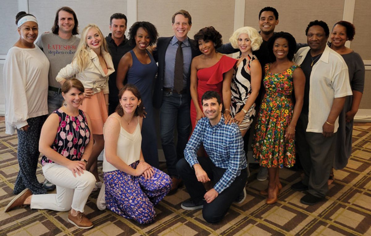 Pictured L to R (back row): Tamara Tunie, John Millerd, Dominic Nolfi, Natalie Renee, Jeremy Webb, N''Kenge, Dawn Derow, Philip Attmore, Trisha Jeffrey, Shelton Becton, Simone Black; (front row): Diane at 