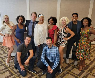 Pictured L to R (back row): Grace Field, Natalie Renee, Jeremy Webb, Tamara Tunie, N' Photo