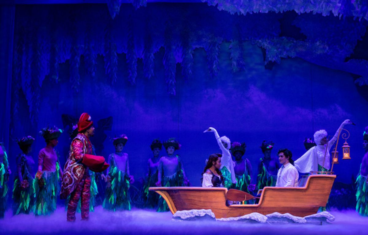 Ryan Gregory Thurman, Teah M. Renzi, Gonzalo Aburto   de la Fuente and Company  Disney?s The Little Mermaid- The Lexington Theatre Company  Photos By: Steve Shaffer at 
