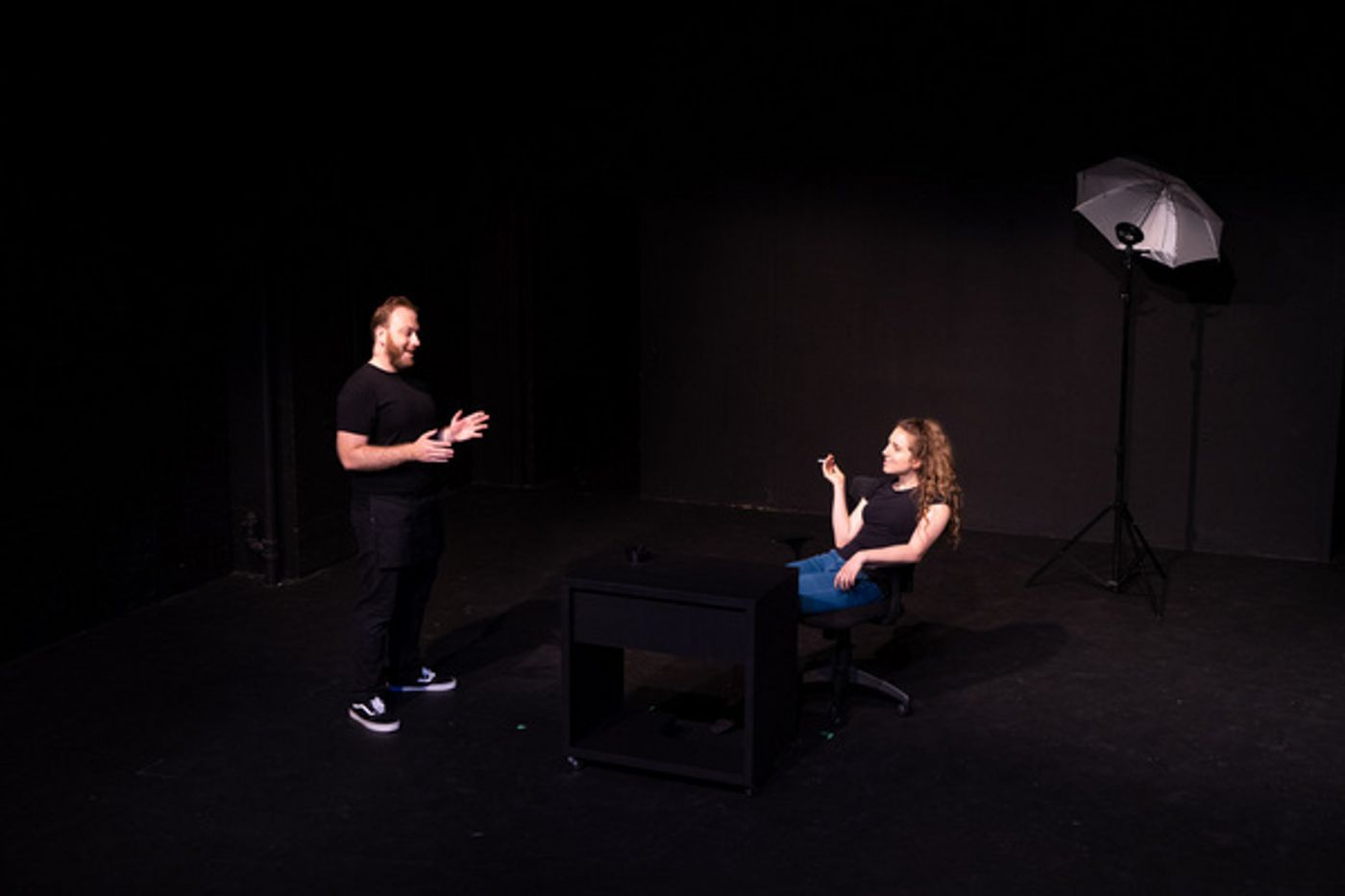 Photos: First Look at the NYC Premiere of Eric Bogosian's 1+1  Image