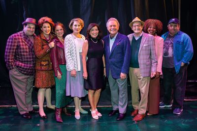 The Cast of MR. SATURDAY NIGHT with Governor Kathy Hochul Photo