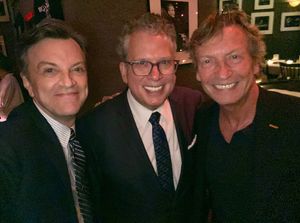 Jim Caruso, Billy Stritch, Nigel Lythgoe Photo