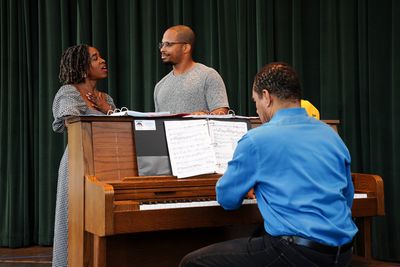 Kristolyn Lloyd, Cornelius Smith Jr., and Joseph Joubert  Photo