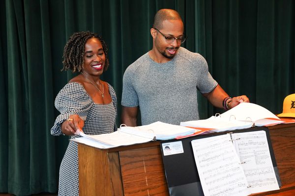 Kristolyn Lloyd and Cornelius Smith Jr.  Photo