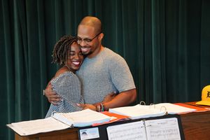 Kristolyn Lloyd and Cornelius Smith Jr.  Photo