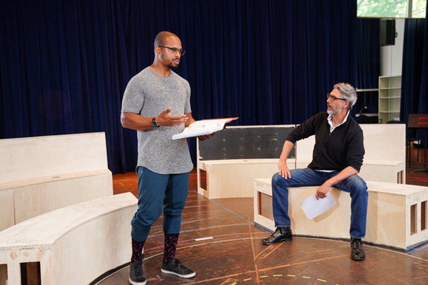 Photos & Video: See Cornelius Smith Jr. & More in Rehearsals for the World Premiere of AMERICAN PROPHET at Arena Stage  Image