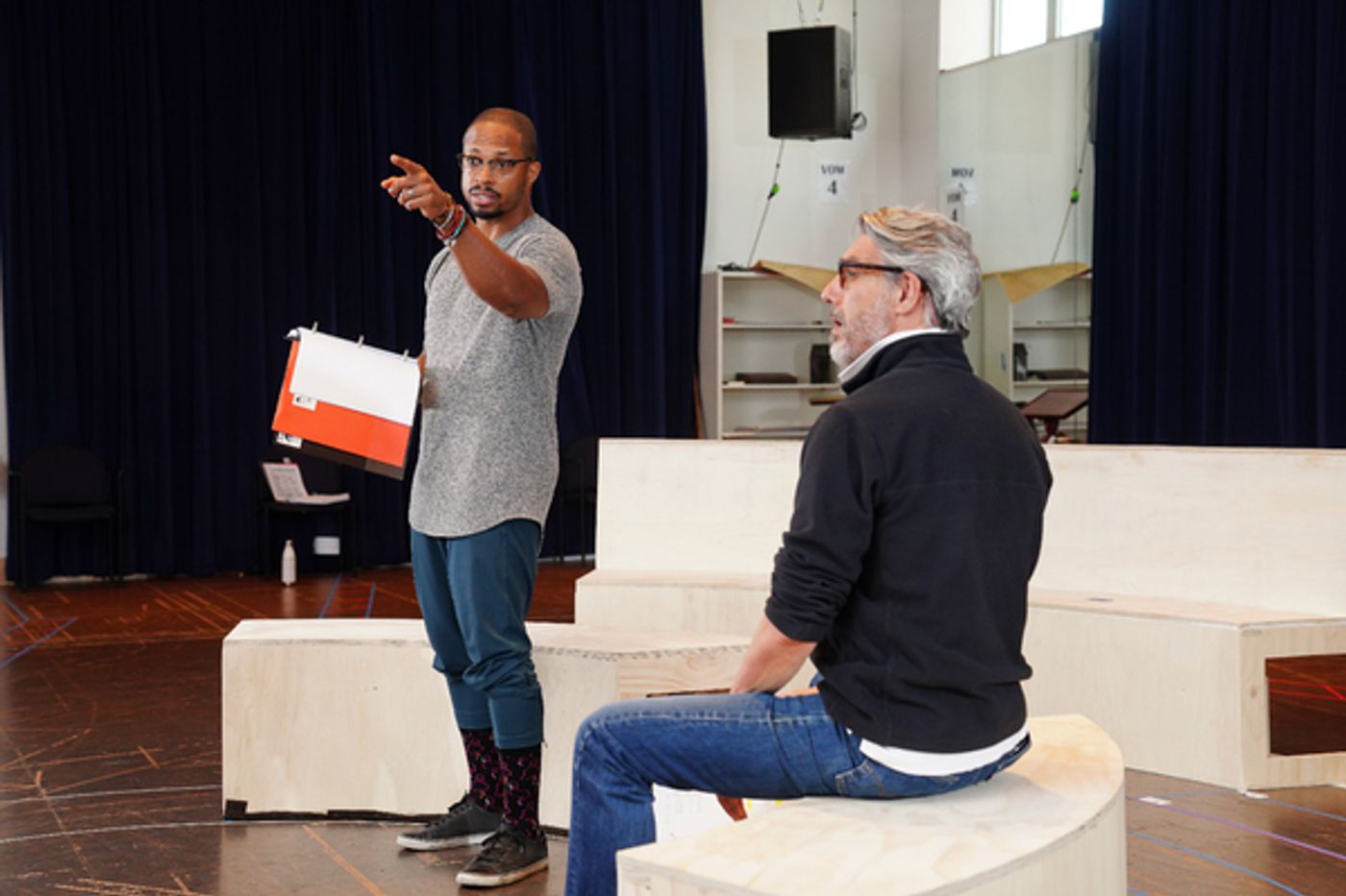 Photos & Video: See Cornelius Smith Jr. & More in Rehearsals for the World Premiere of AMERICAN PROPHET at Arena Stage  Image
