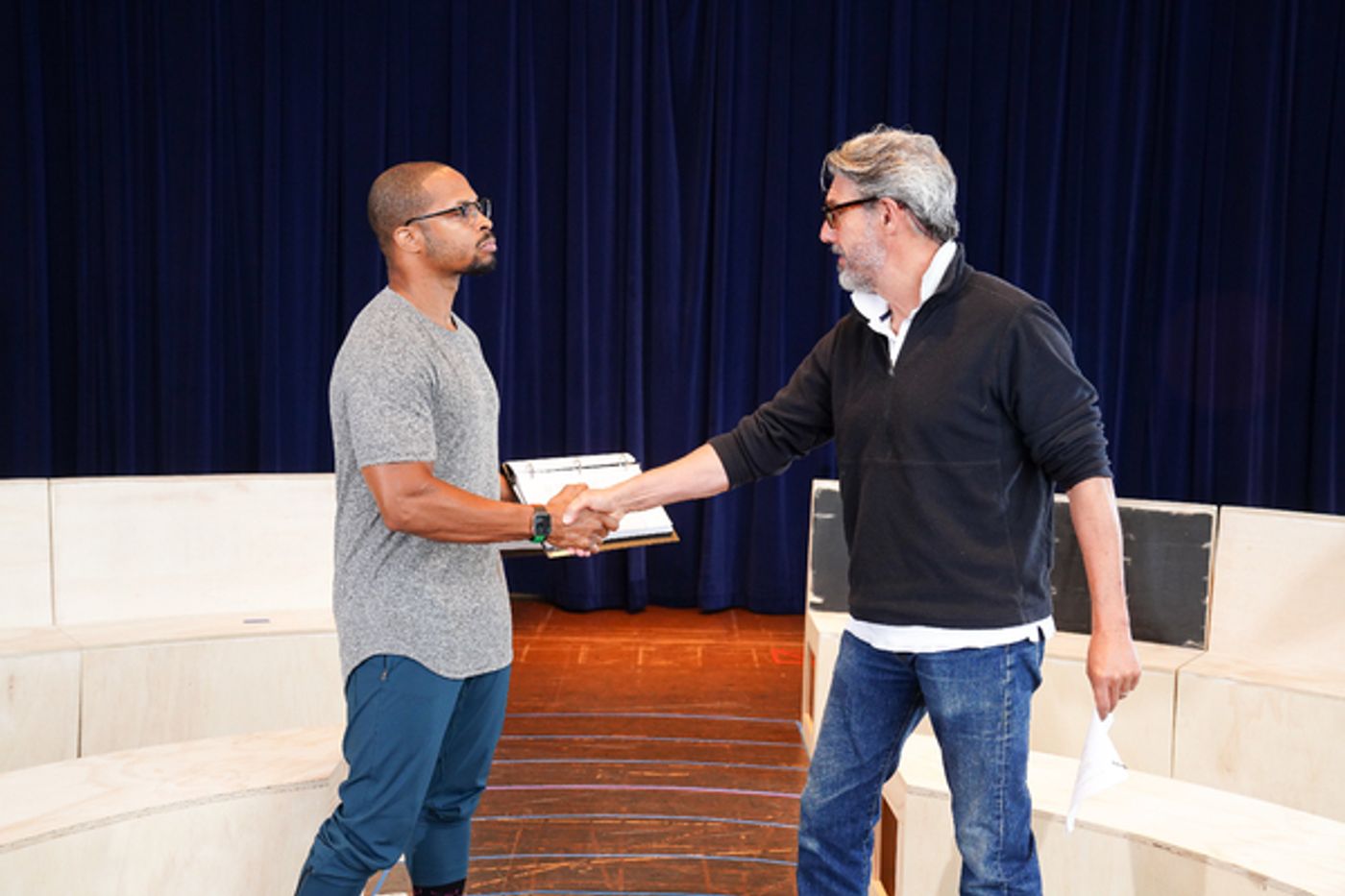 Photos & Video: See Cornelius Smith Jr. & More in Rehearsals for the World Premiere of AMERICAN PROPHET at Arena Stage  Image