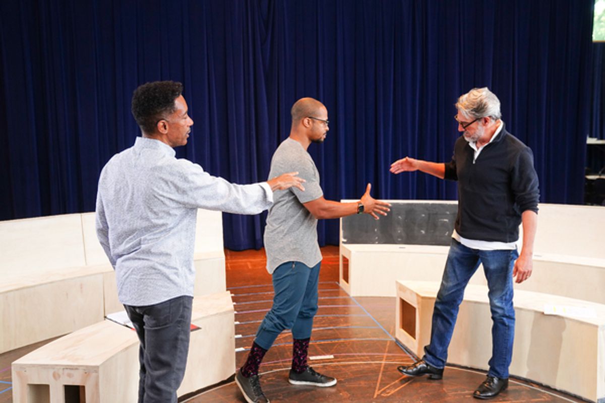 Charles Randolph-Wright, Cornelius Smith Jr., and Thomas Adrian Simpson  at 