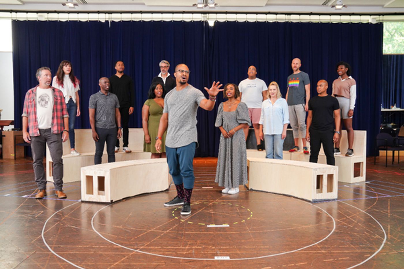 Photos & Video: See Cornelius Smith Jr. & More in Rehearsals for the World Premiere of AMERICAN PROPHET at Arena Stage  Image