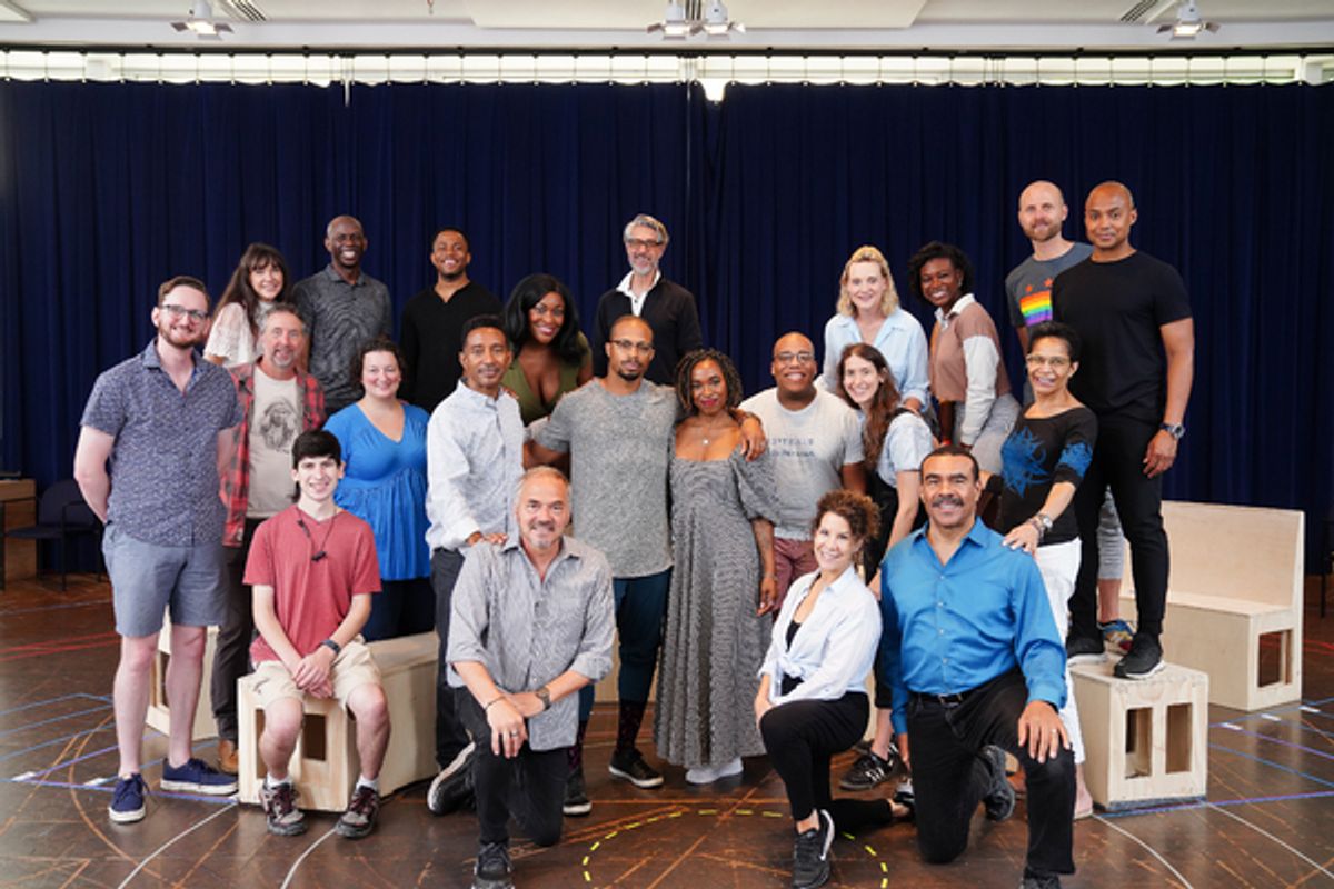 Cast and creative team of American Prophet at Photos & Video: See Cornelius Smith Jr. & More in Rehearsals for the World Premiere of AMERICAN PROPHET at Arena Stage