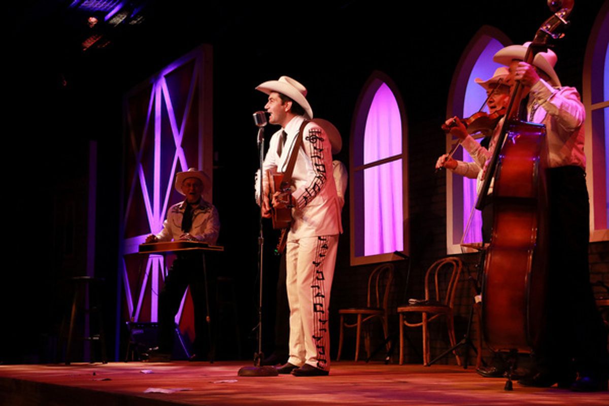 The cast of Hank Williams: Lost Highway  at 